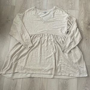 American Eagle Cream Sweater Dress Sz M